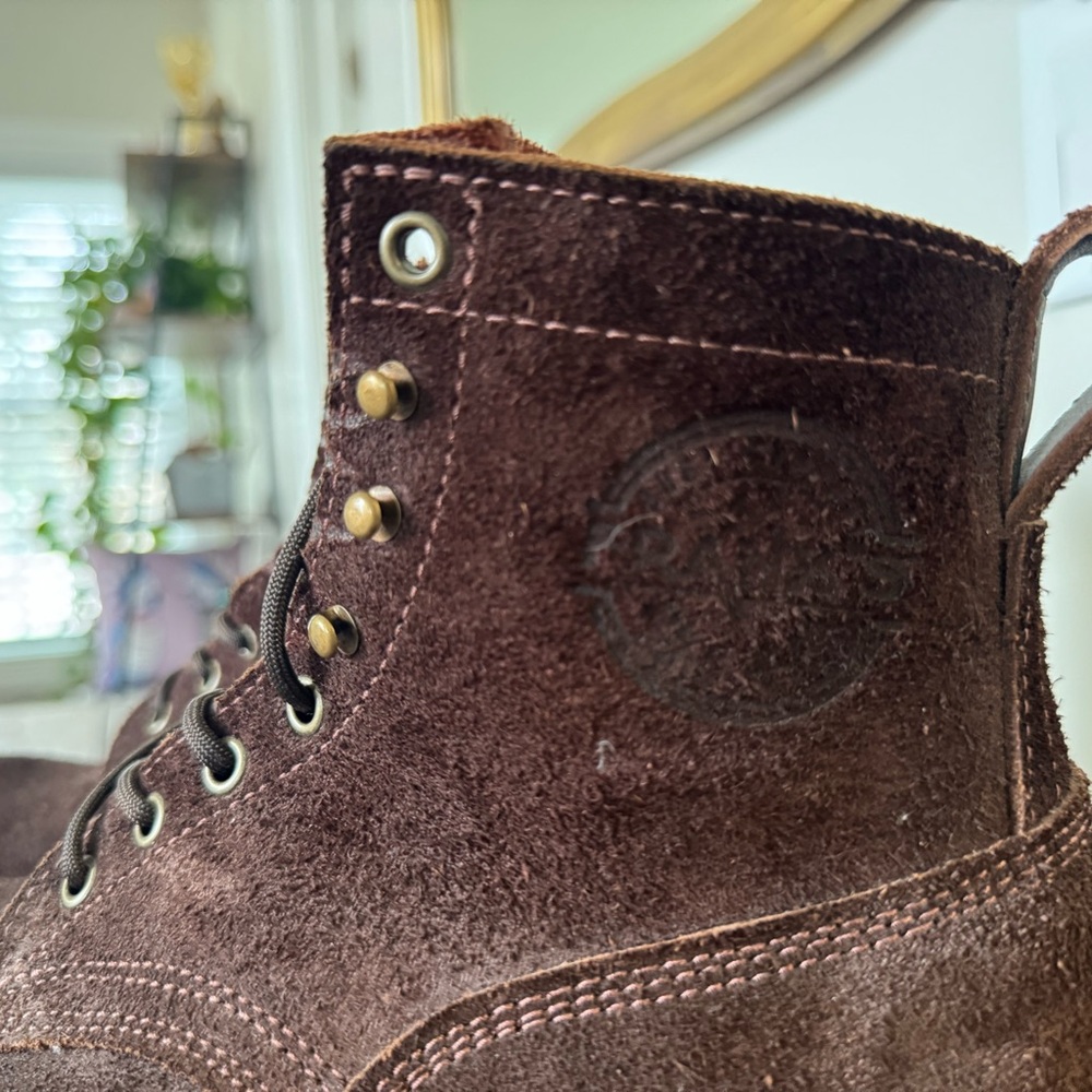 Franks Boots - Ranier Mocha Roughout 6” PNW Workboot - Picture 2 of 5